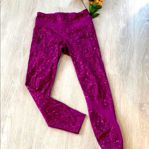 LULULEMON Run Inspire  Paradise Geo Regal Plum 4 - Picture 3 of 11